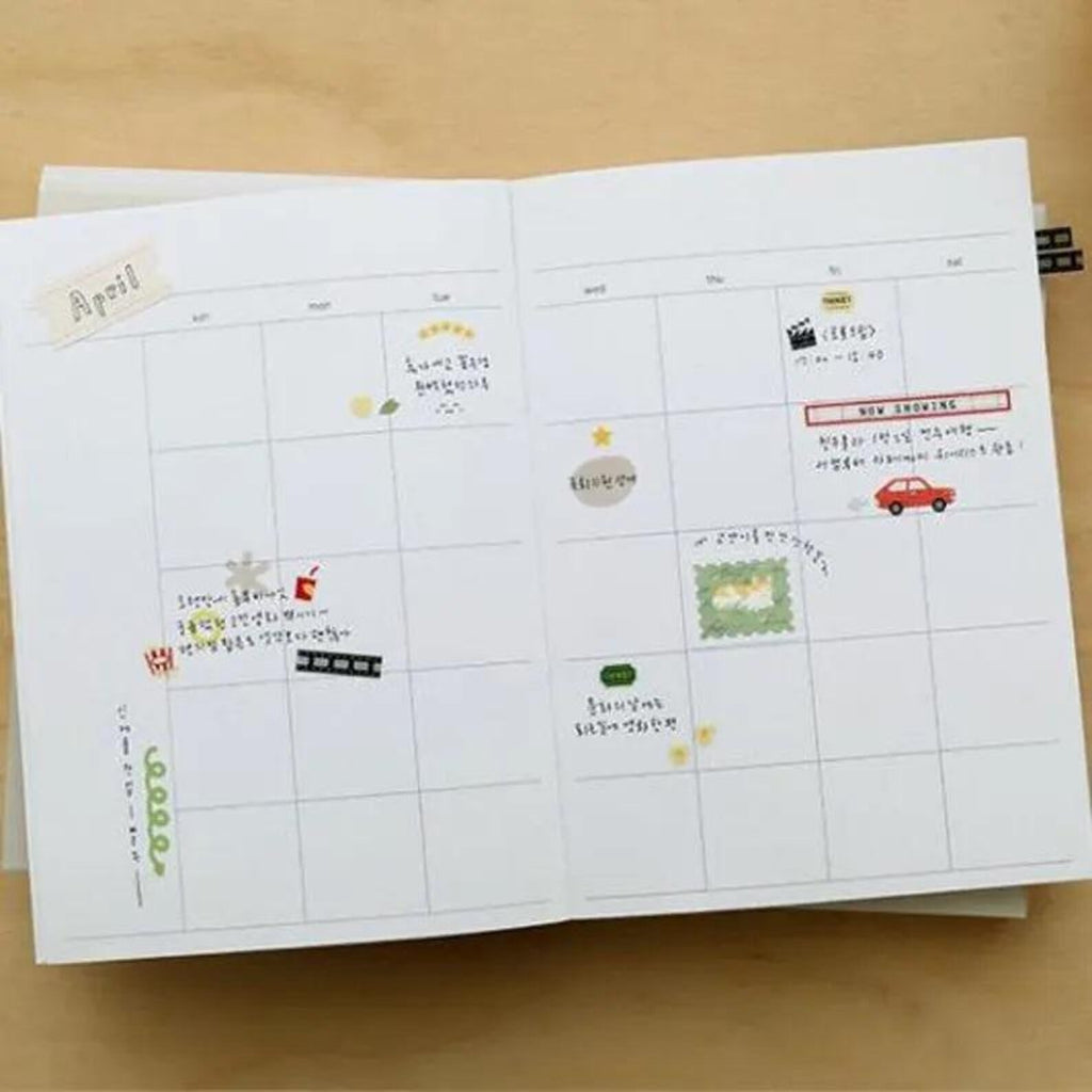 Suatelier - Movie Theater Deco Sticker Sheet