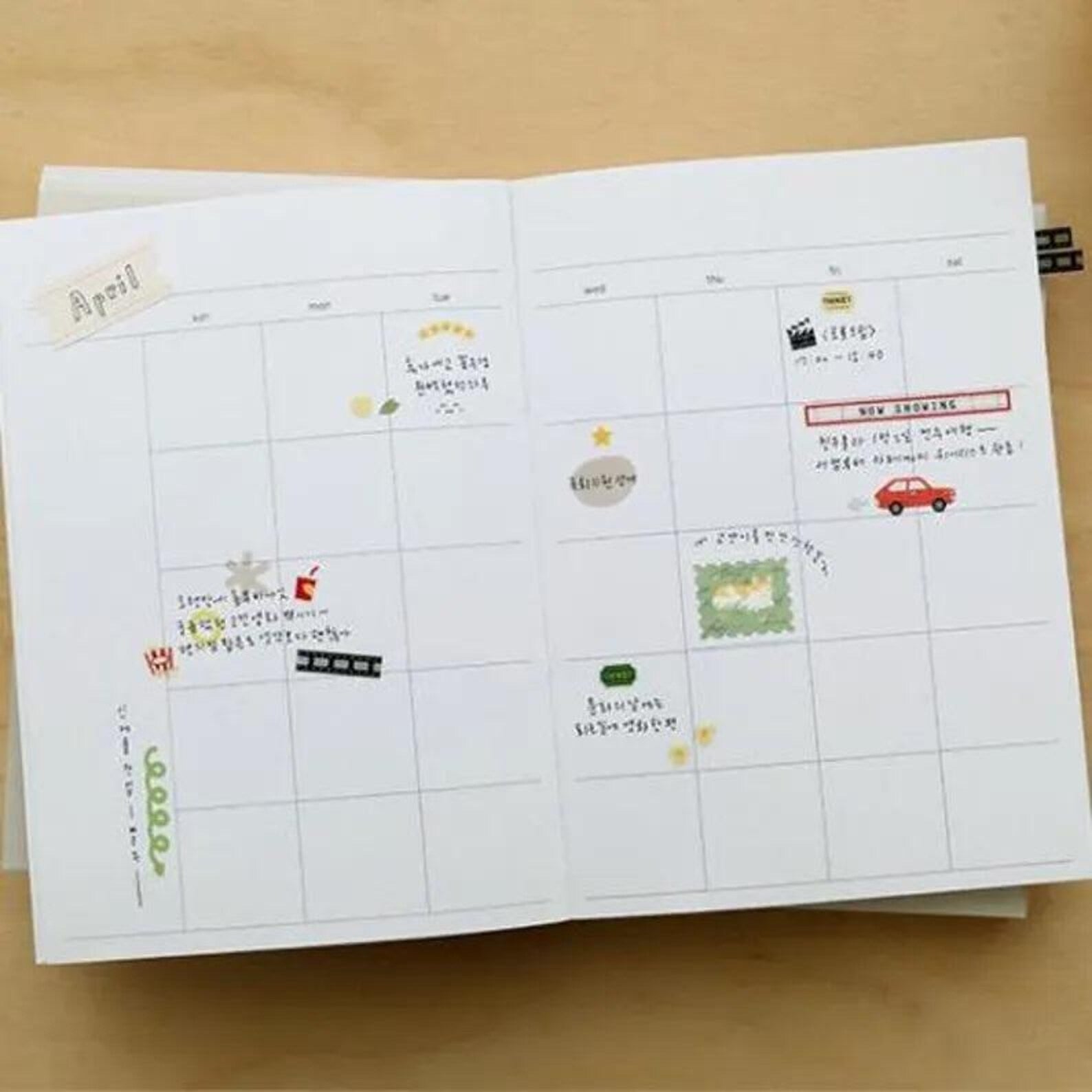 Suatelier - Movie Theater Deco Sticker Sheet