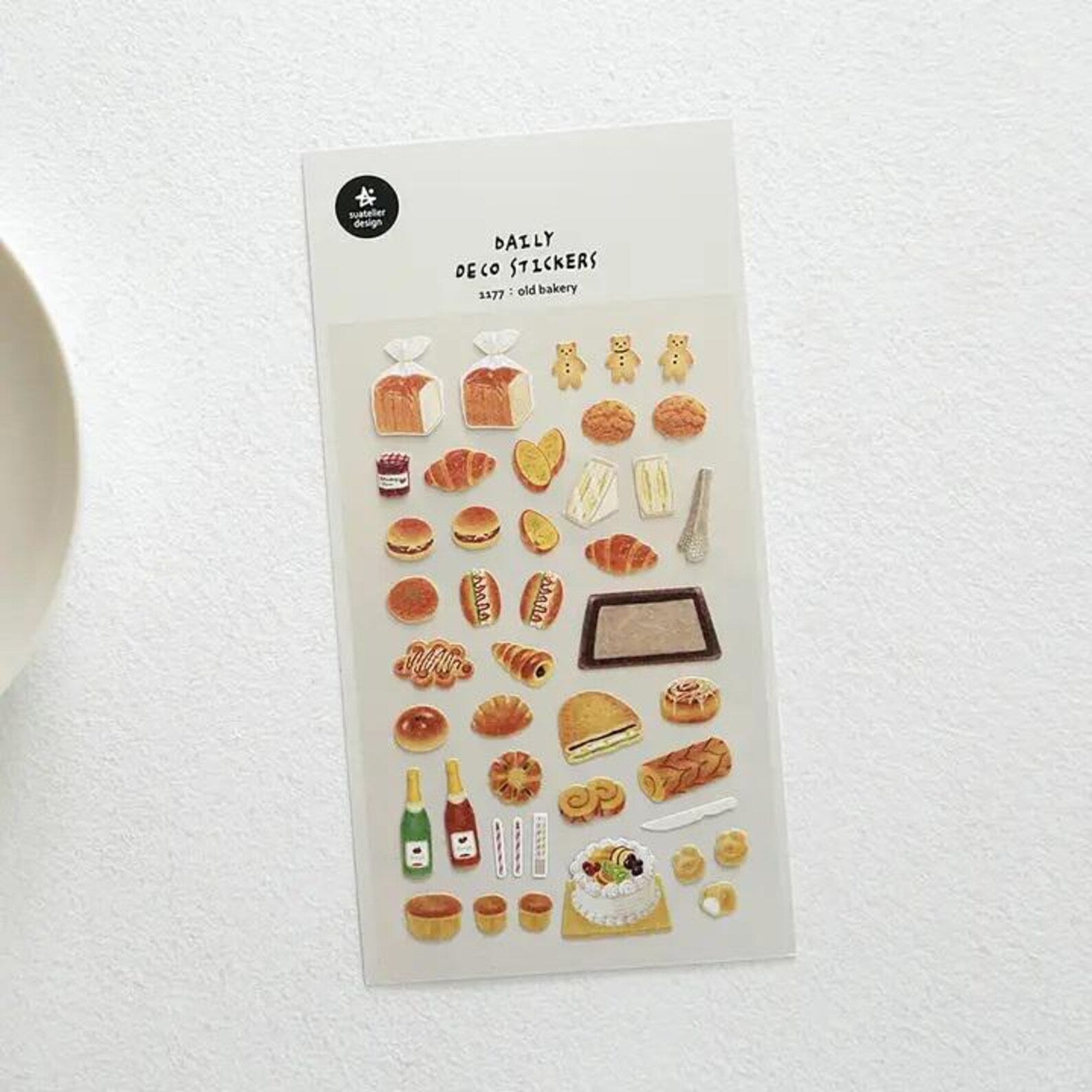 Suatelier - Old Bakery Deco Sticker Sheet
