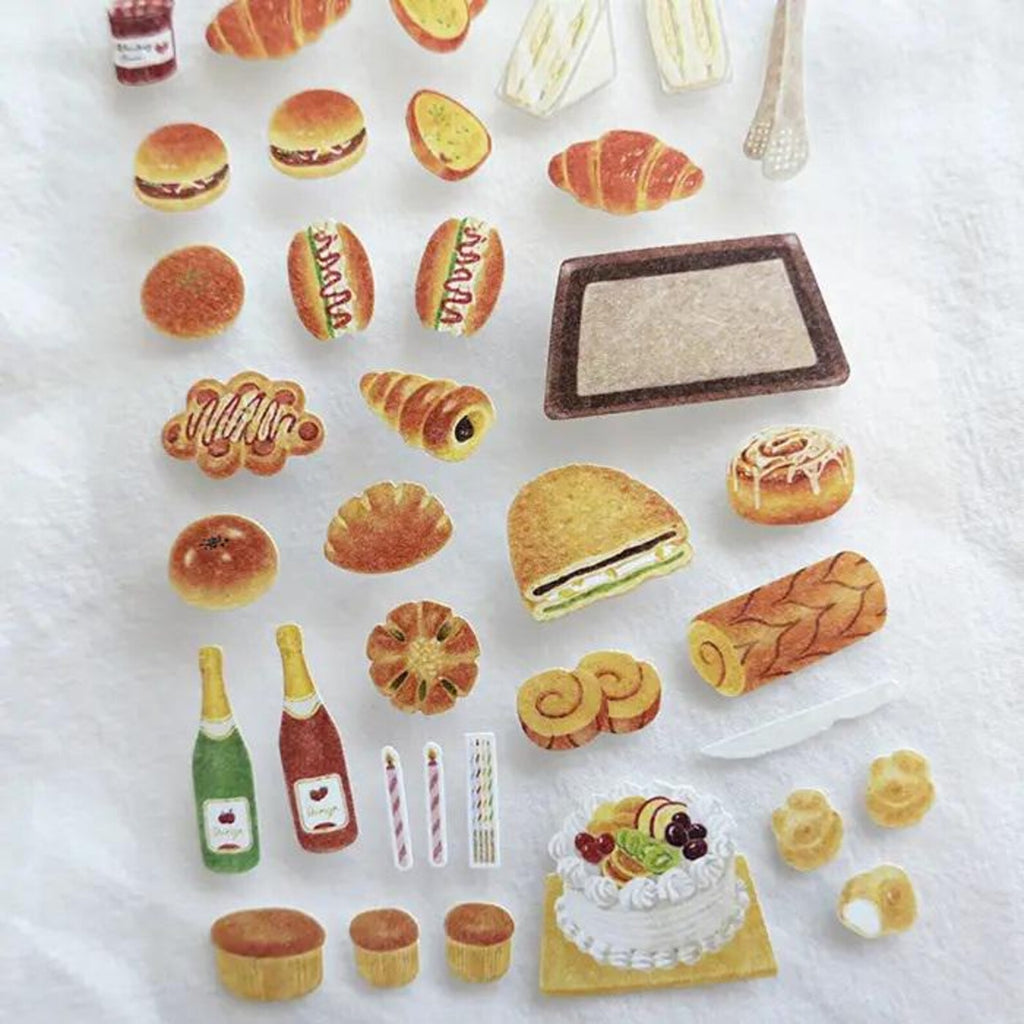Suatelier - Old Bakery Deco Sticker Sheet