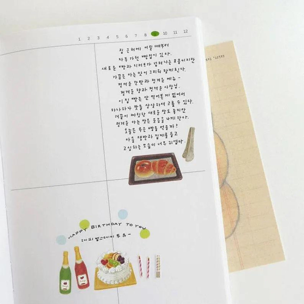 Suatelier - Old Bakery Deco Sticker Sheet