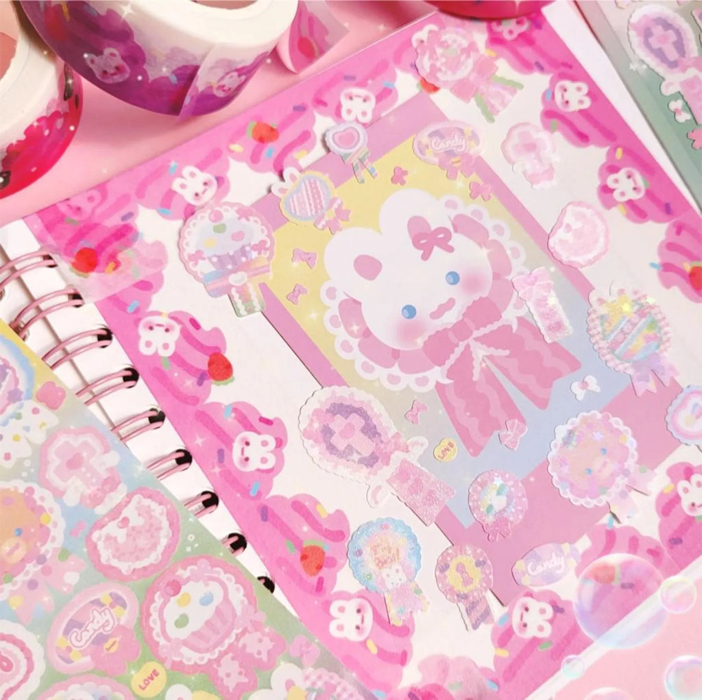 Seolkee Illust - My Rosette Deco Sticker Sheet