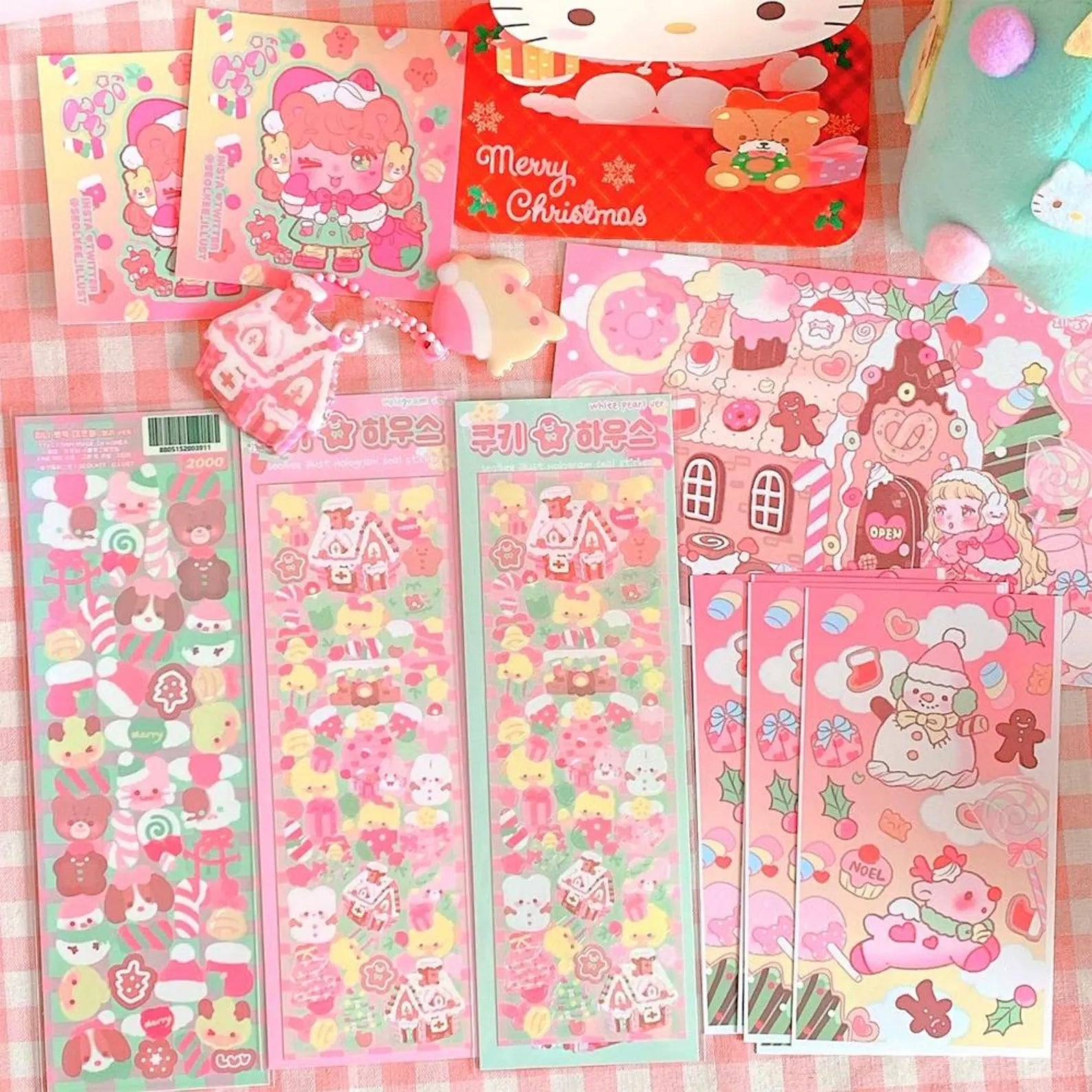 Seolkee Illust - Cookie House Deco Sticker Sheet