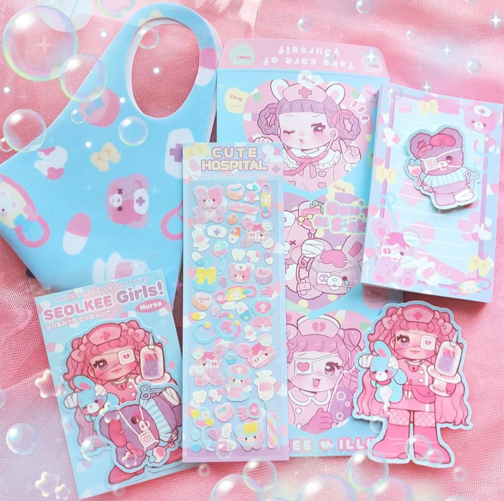 Seolkee Illust - Cute Hospital Deco Sticker Sheet
