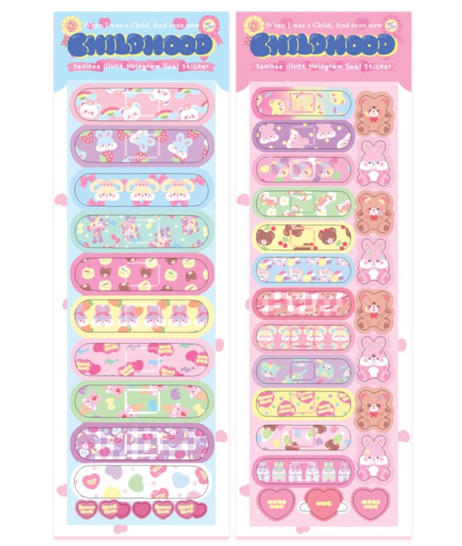 Seolkee Illust - Childhood Deco Sticker Sheet
