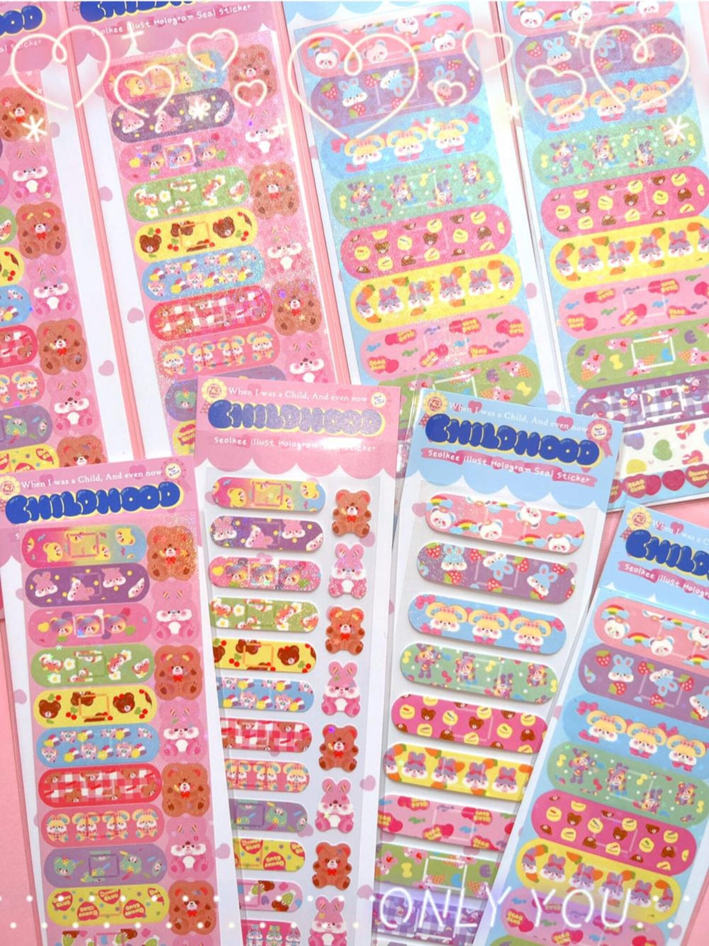 Seolkee Illust - Childhood Deco Sticker Sheet