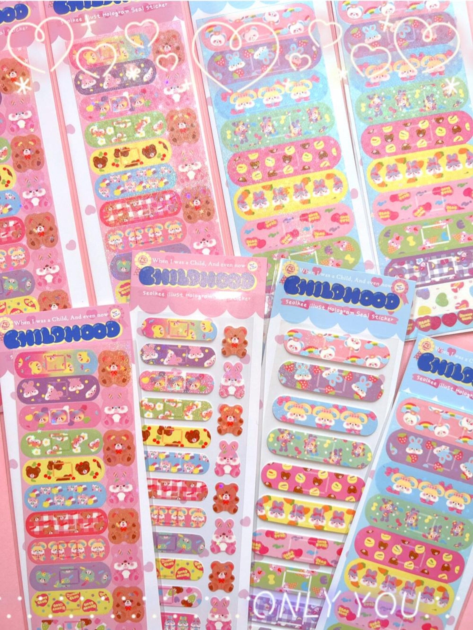 Seolkee Illust - Childhood Deco Sticker Sheet
