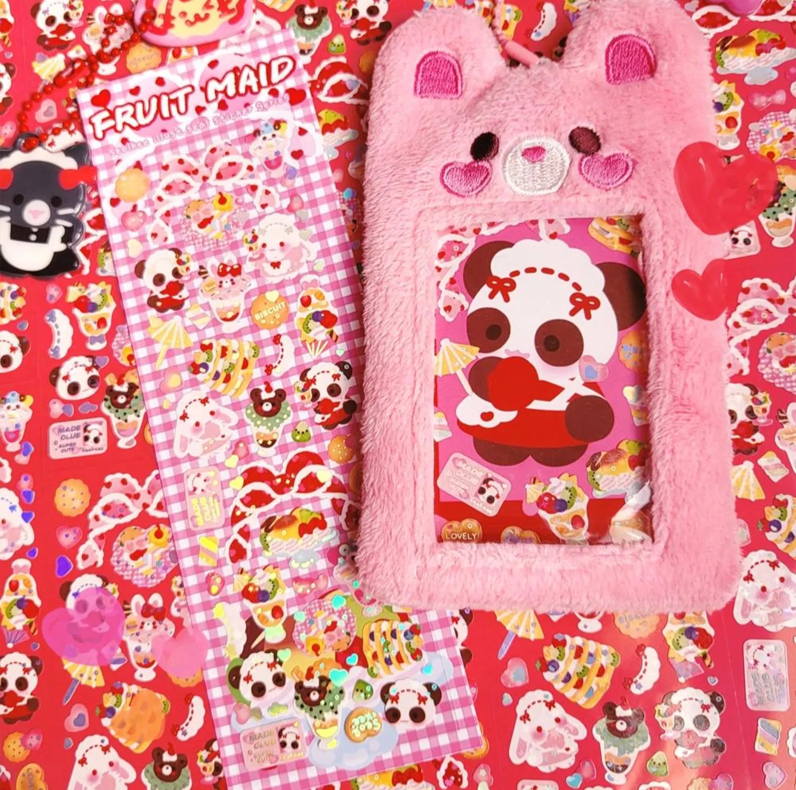 Seolkee Illust - Fruit Maid Deco Sticker Sheet