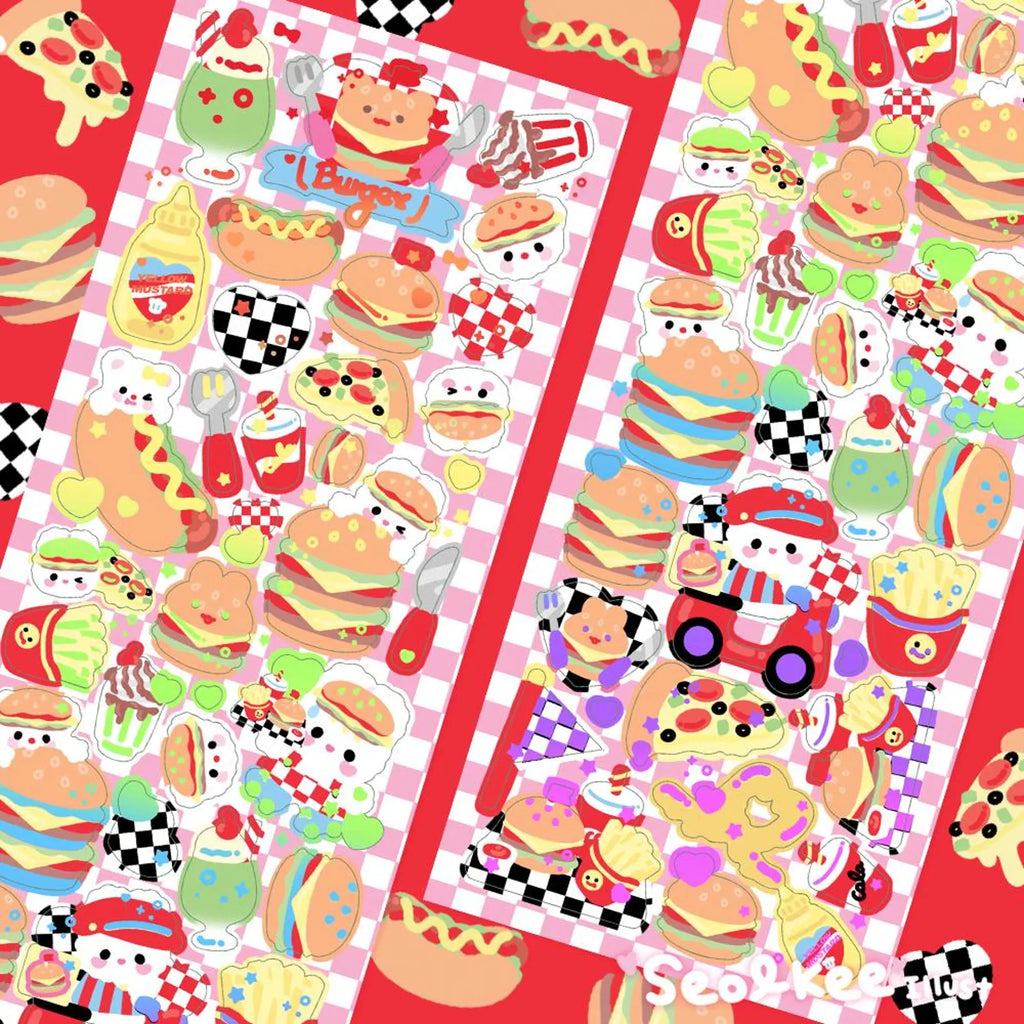 Seolkee Illust - Yummy Yummy Deco Sticker Sheet