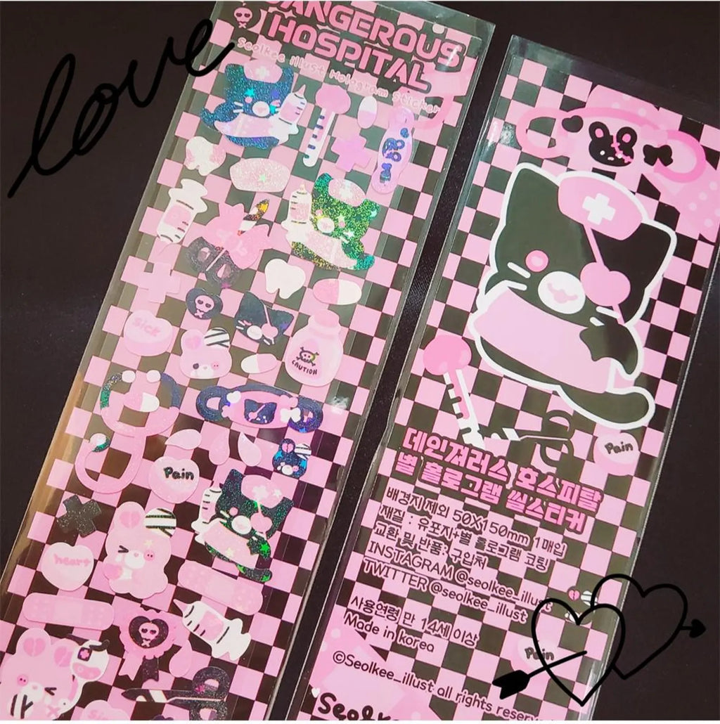 Seolkee Illust - Dangerous Hospital Deco Sticker Sheet