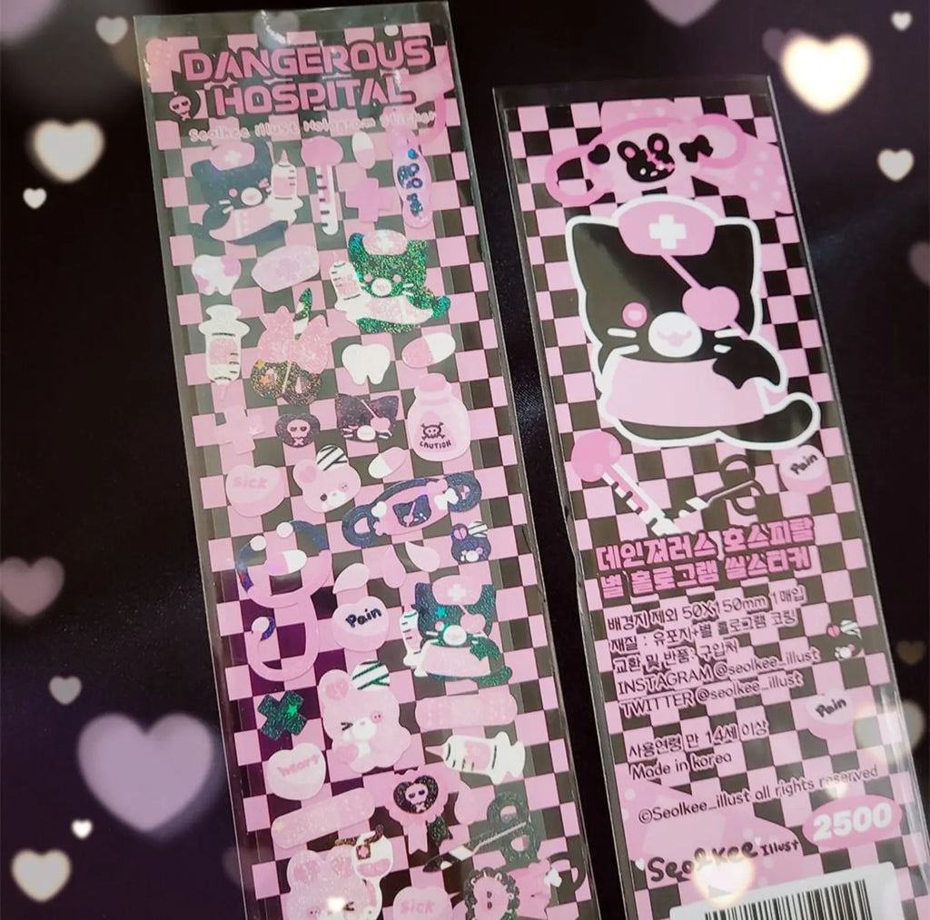 Seolkee Illust - Dangerous Hospital Deco Sticker Sheet