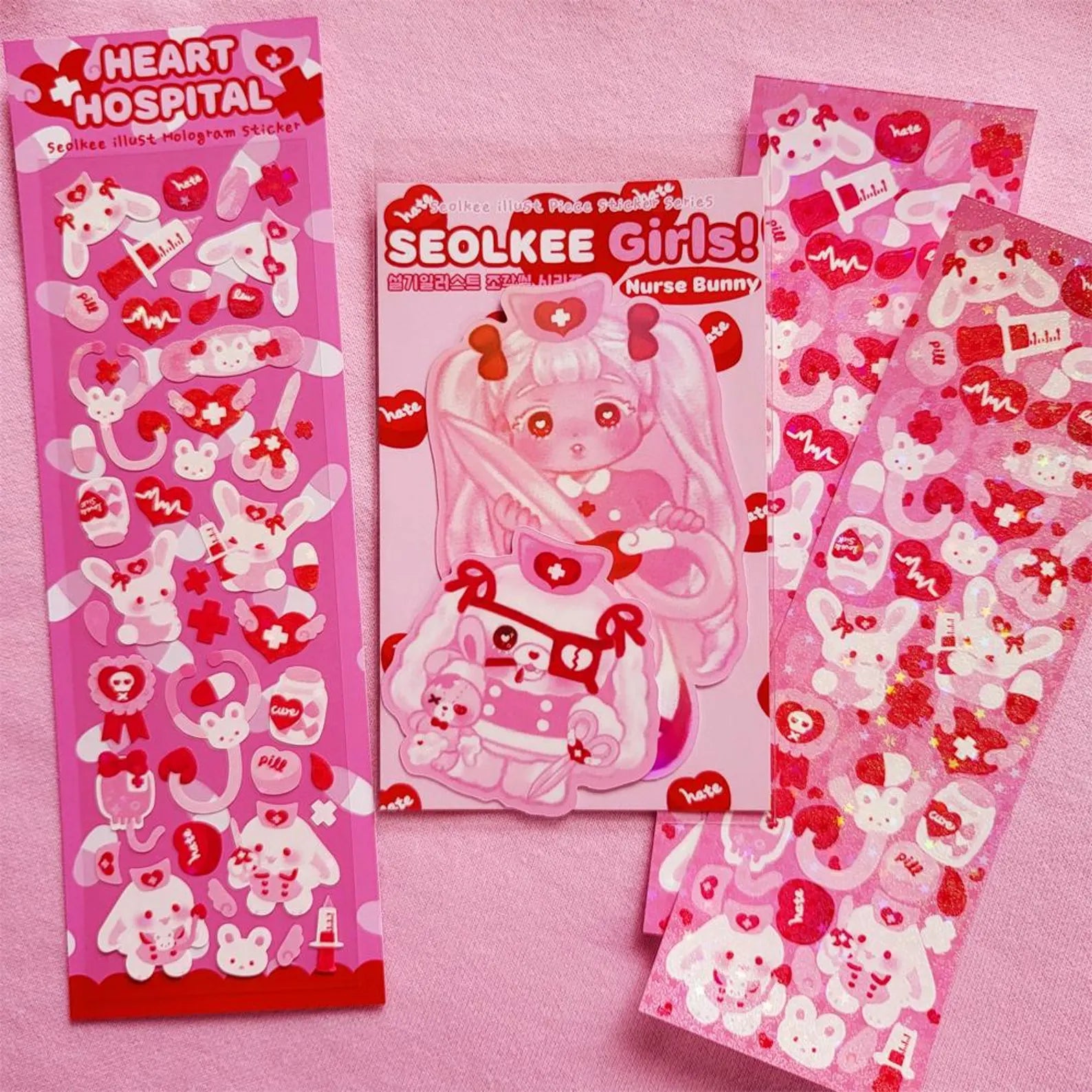 Seolkee Illust - Heart Hospital Deco Sticker Sheet