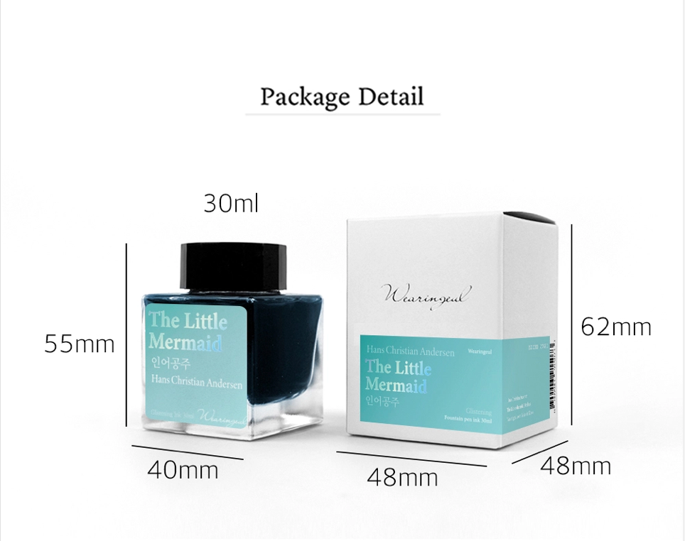 Wearingeul - The Little Mermaid (by Hans Christian Andersen) Ink 30ml