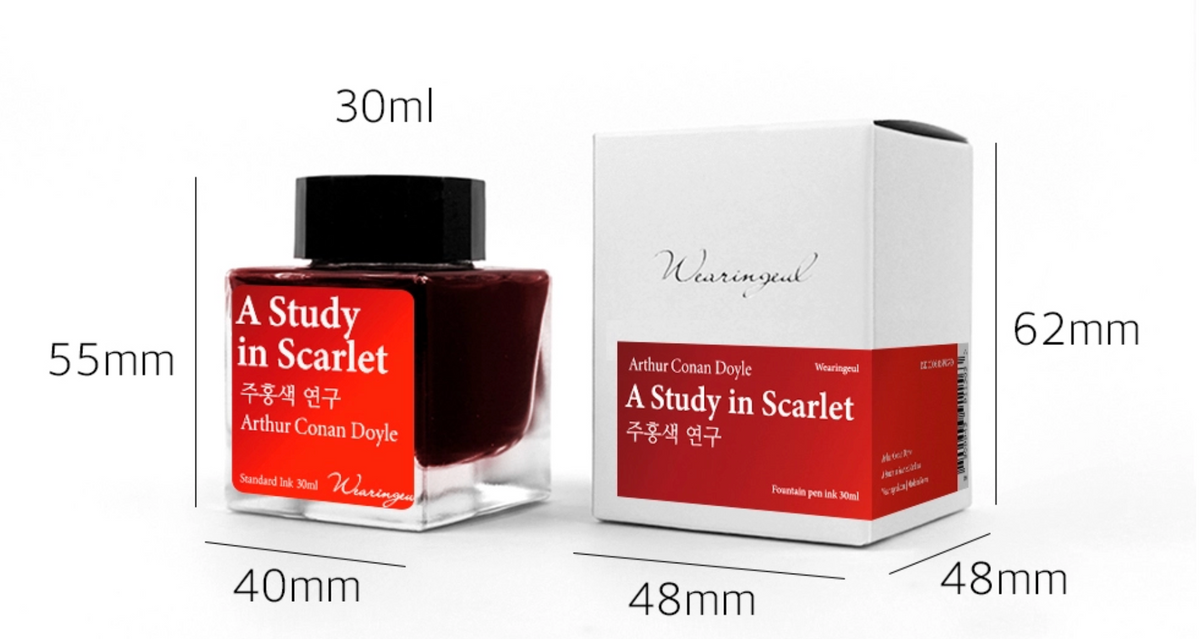 Wearingeul - A Study in Scarlet (Conan Doyle) Ink 30ml