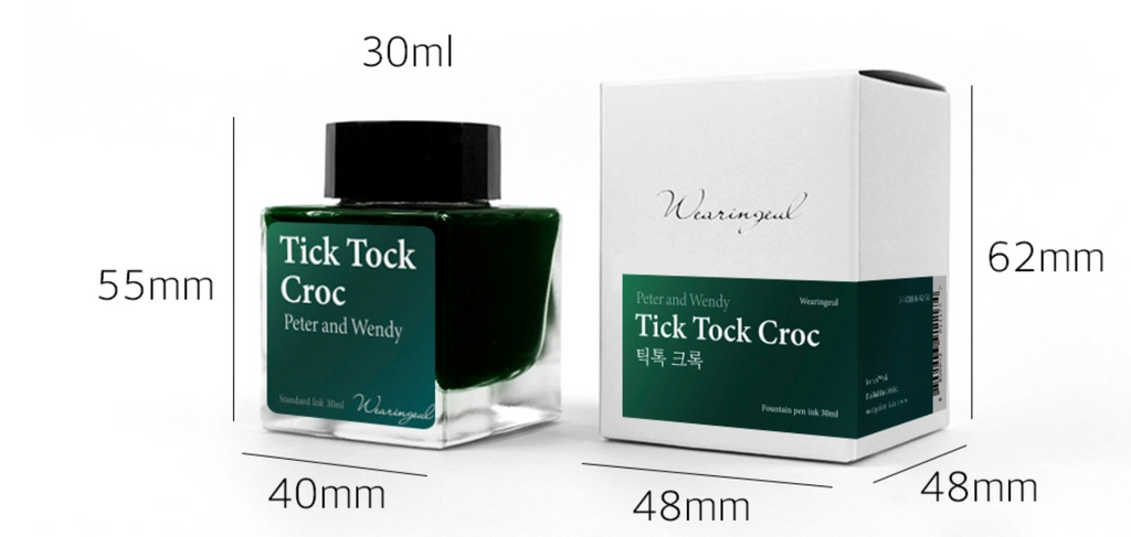 Wearingeul - Tick Tock Croc (Peter and Wendy) Ink 30ml