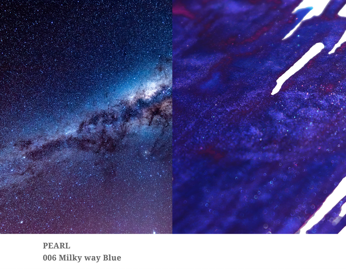 Dominant Industry - Pearl 006 Milky Way Blue