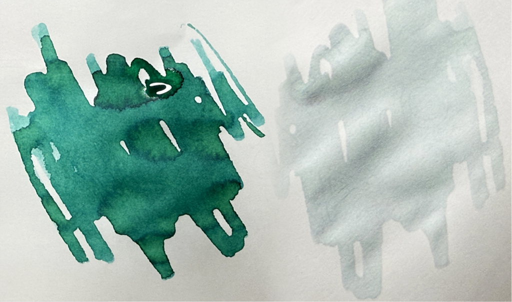 Dominant Industry - Takasago Paper Ink Swatch: Ink Tea Time Theme