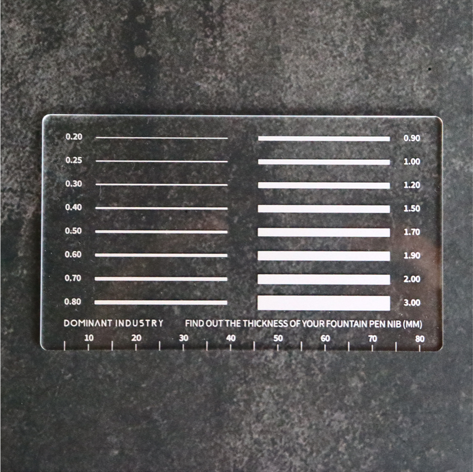 Dominant Industry - MM Pad Measure My Pen