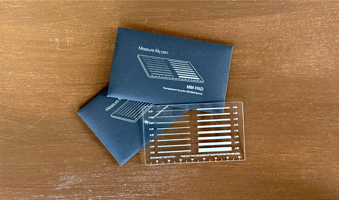 Dominant Industry - MM Pad Measure My Pen