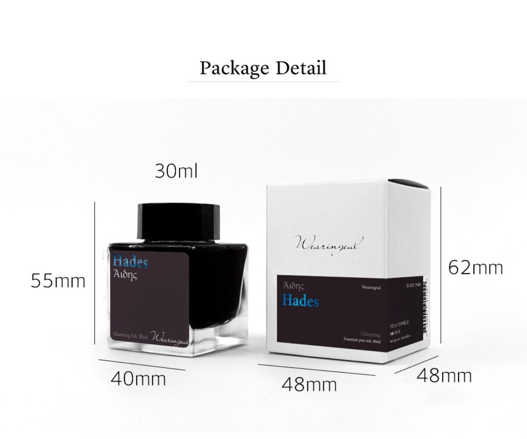 Wearingeul - Hades Ink 30ml (World Myth Ink - Greek and Roman)