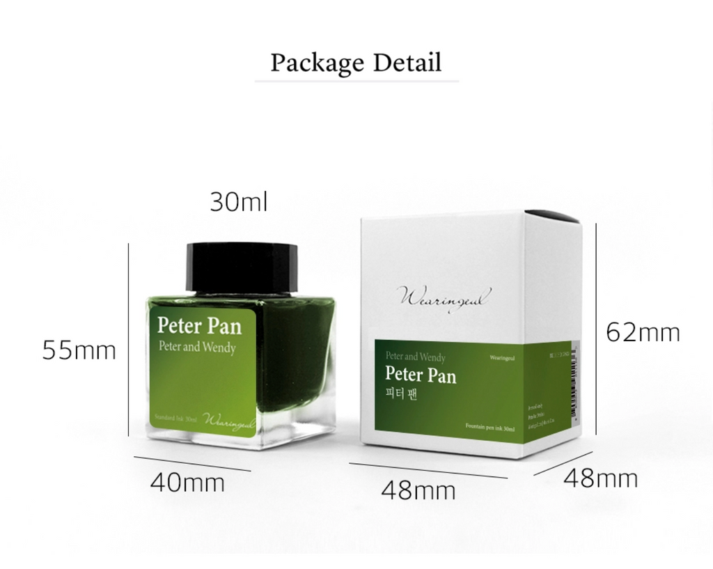 Wearingeul - Peter Pan Ink 30ml (Peter and Wendy)