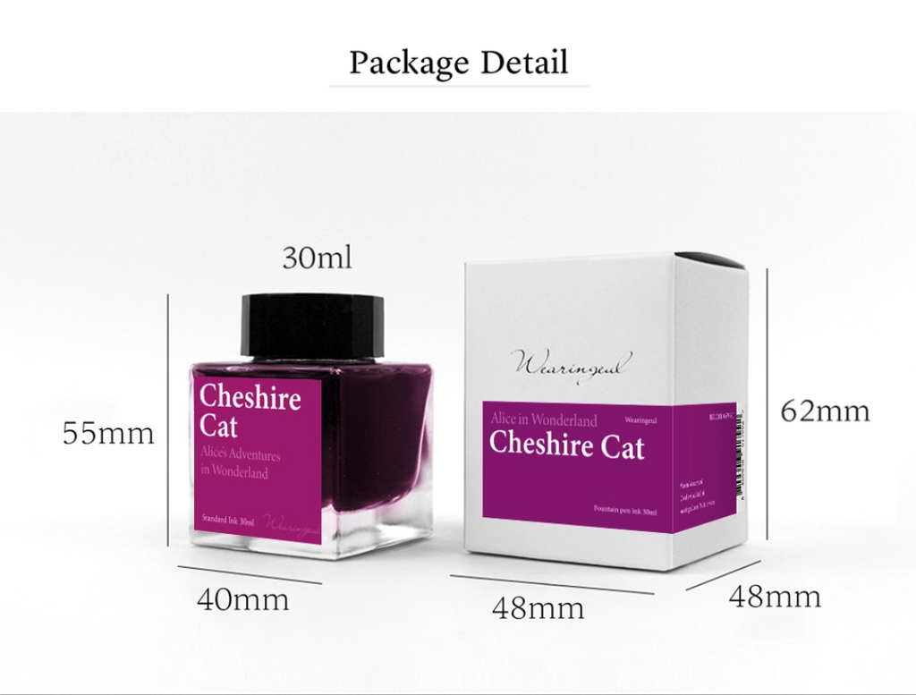 Wearingeul - Cheshire Cat Ink 30ml (Alice's Adventures in Wonderland)