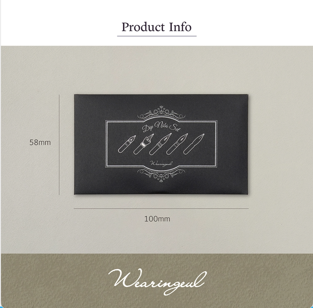 Wearingeul - Dip Nibs Set