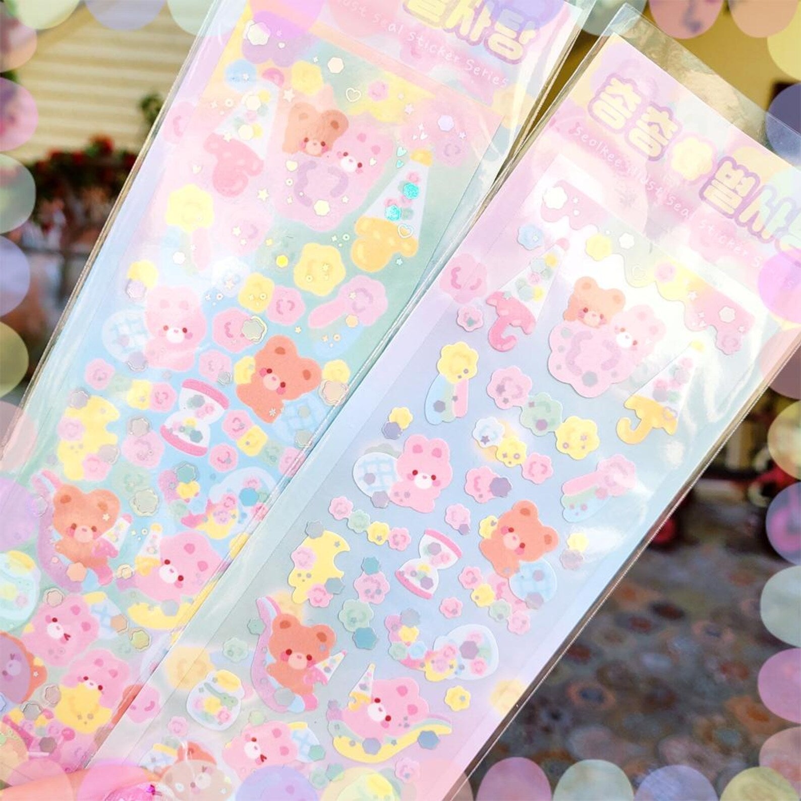 Seolkee Illust - Star Candy Deco Sticker Sheet