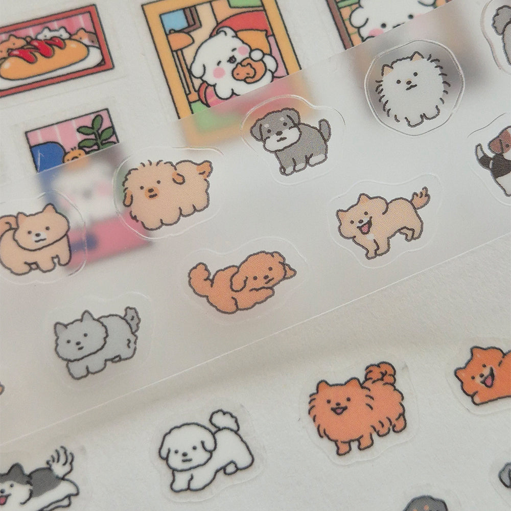 Mousse - Kisscut Dog Roll Sticker