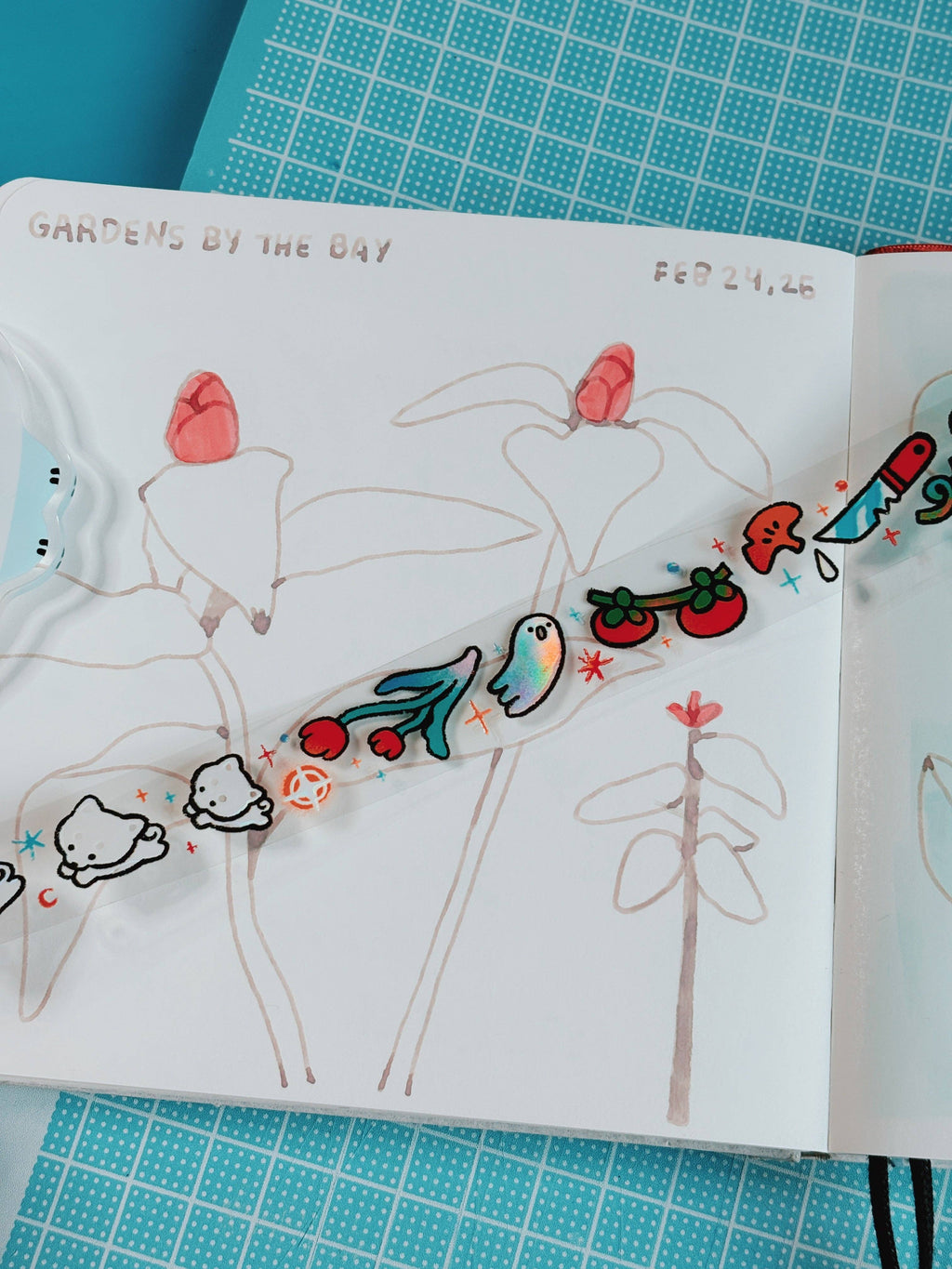 Washi tape (holo clear) | Dreaming