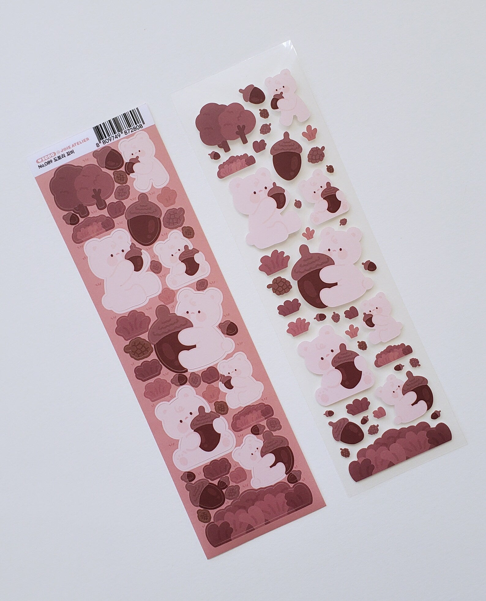 Joie Atelier - Acorn Kobi Deco Sticker Sheet