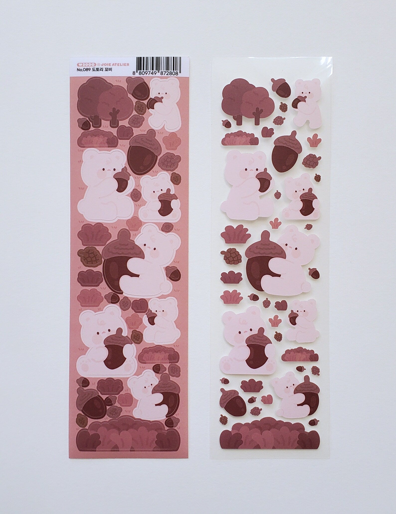 Joie Atelier - Acorn Kobi Deco Sticker Sheet