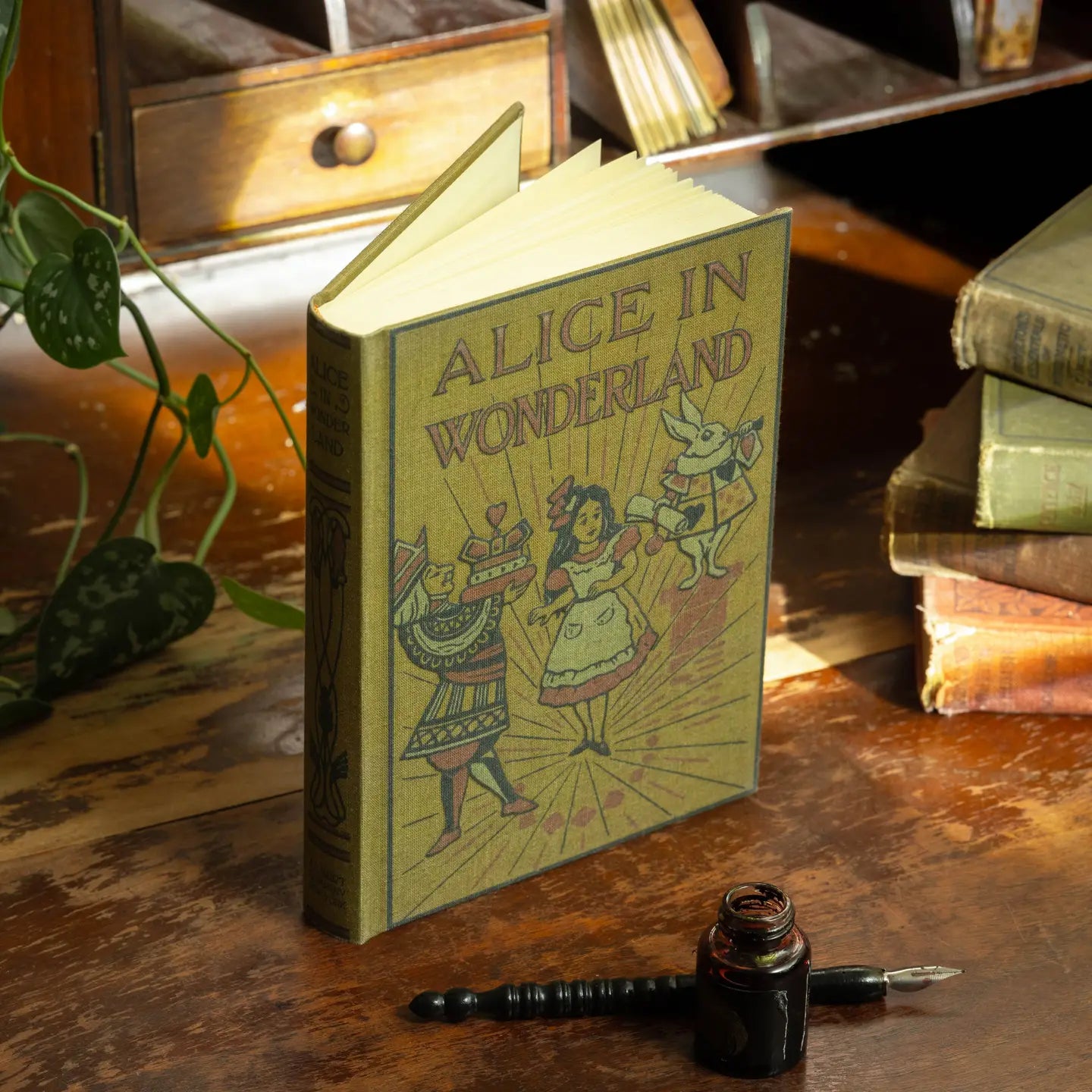 Novel Book Store - Alice in Wonderland' Lewis Carroll 1865 Book Journal