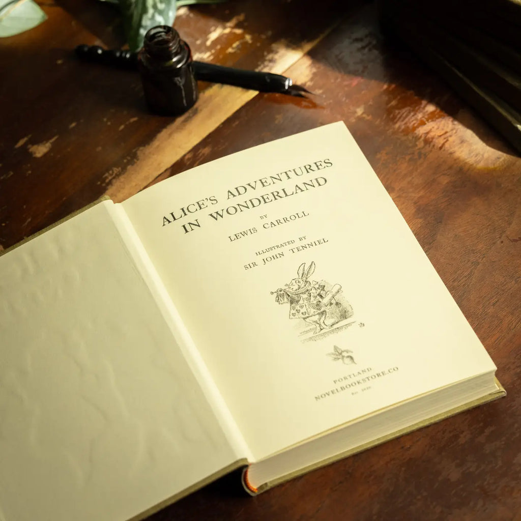 Novel Book Store - Alice in Wonderland' Lewis Carroll 1865 Book Journal