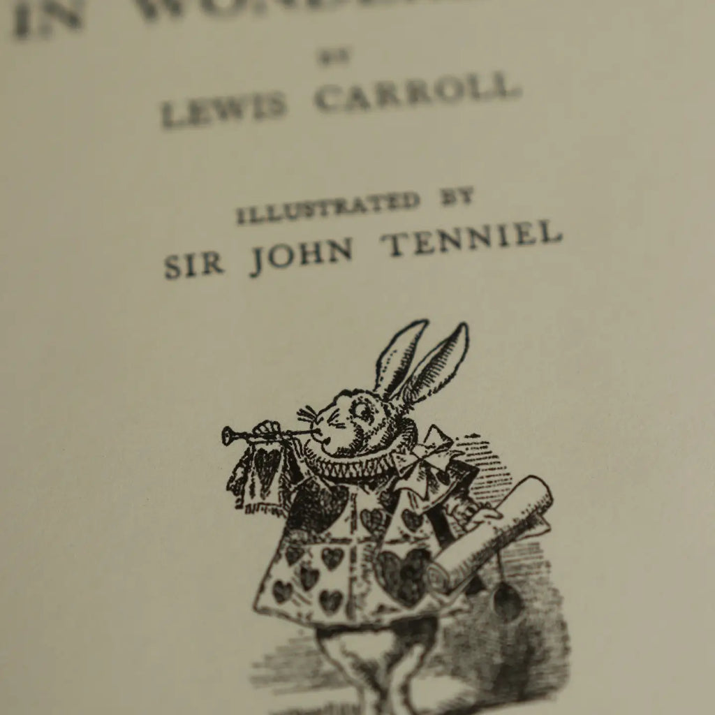 Novel Book Store - Alice in Wonderland' Lewis Carroll 1865 Book Journal