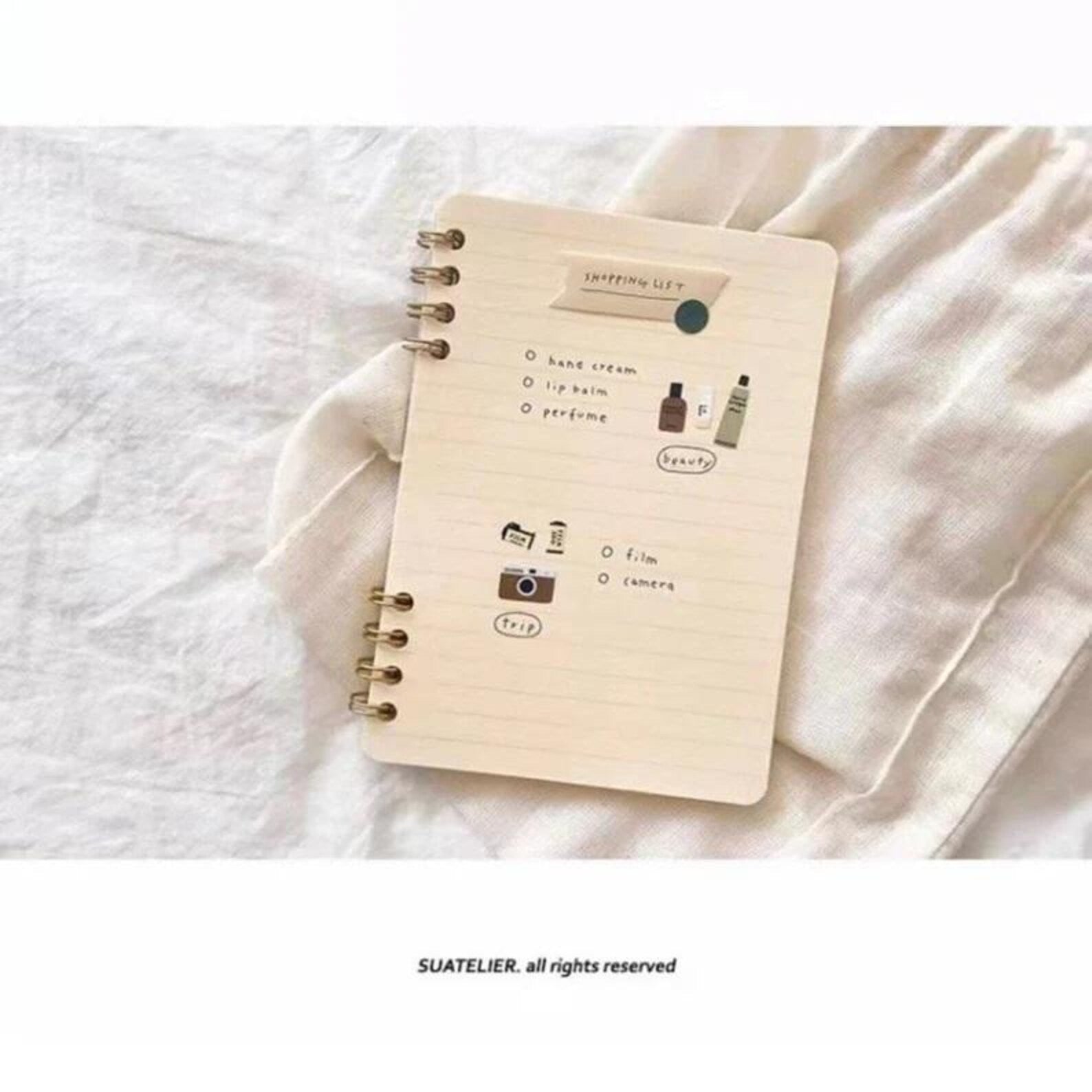 Suatelier - In My Bag Deco Sticker Sheet