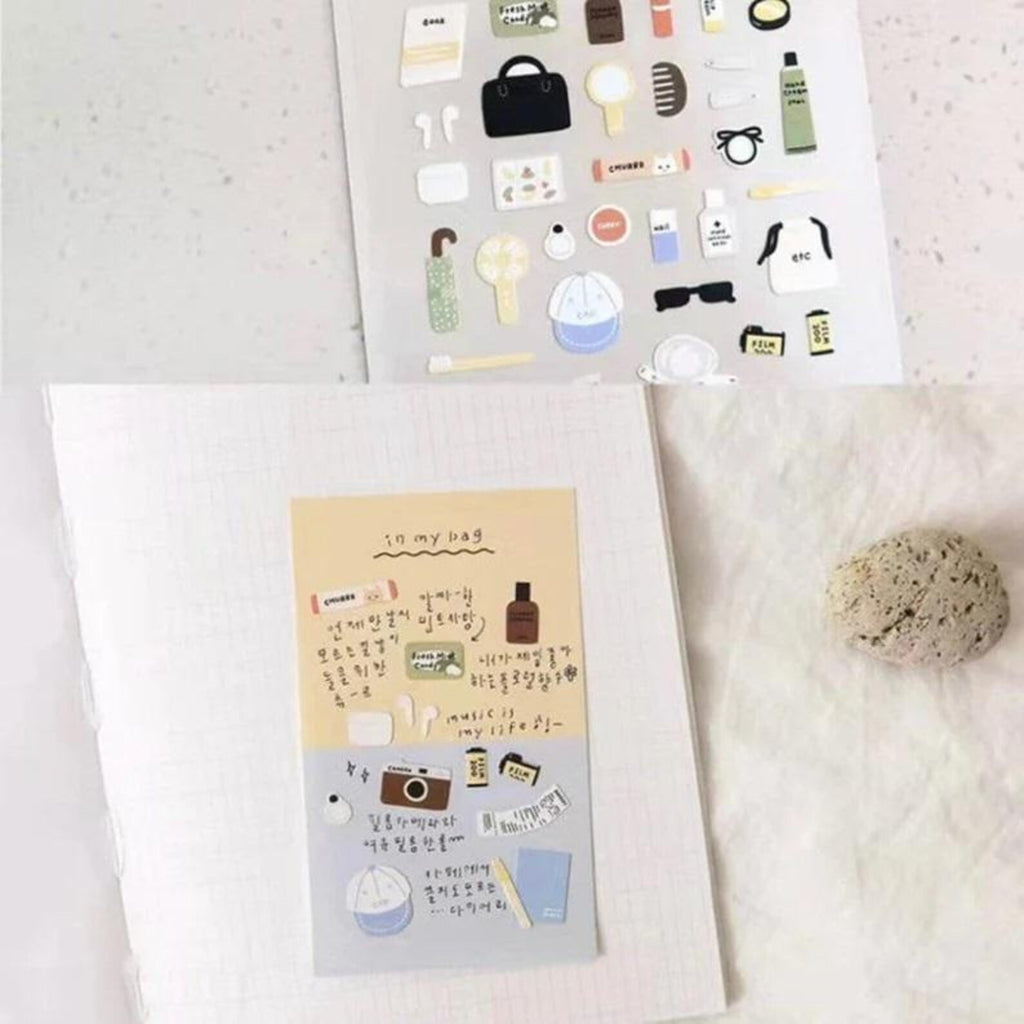 Suatelier - In My Bag Deco Sticker Sheet