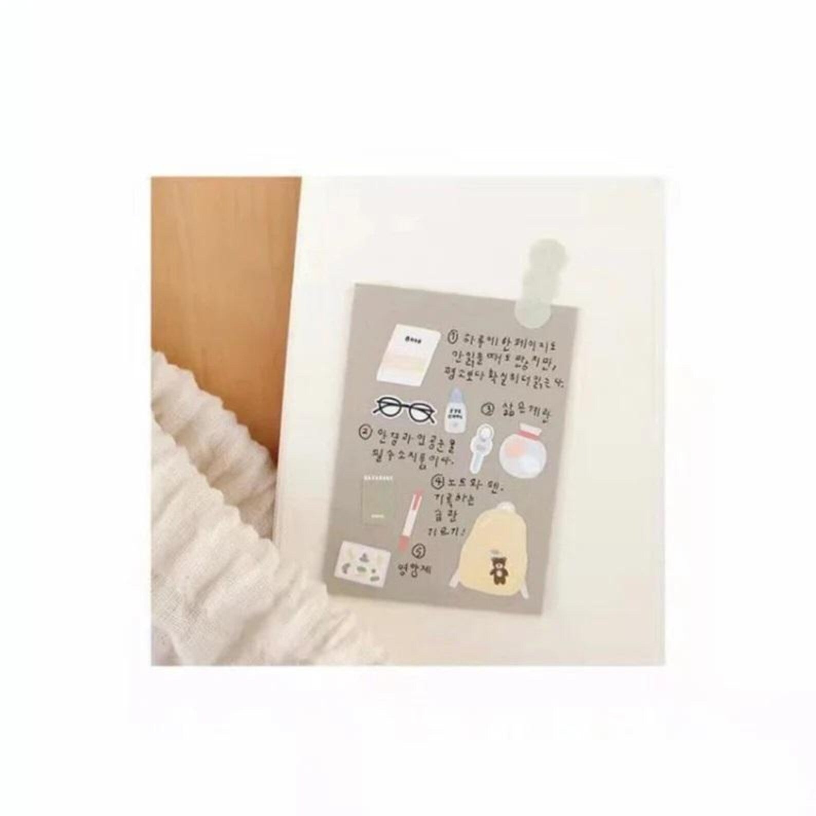 Suatelier - In My Bag Deco Sticker Sheet