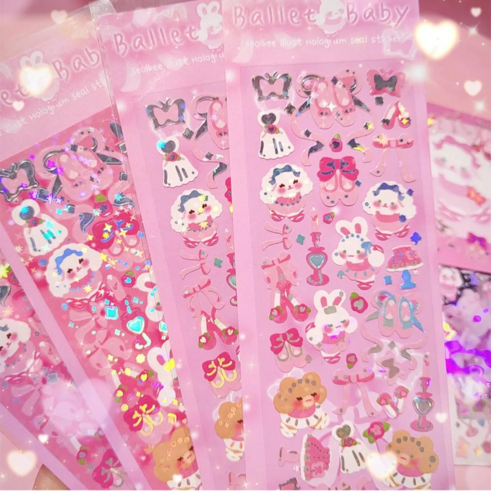 Seolkee Illust - Ballet Baby Deco Sticker Sheet