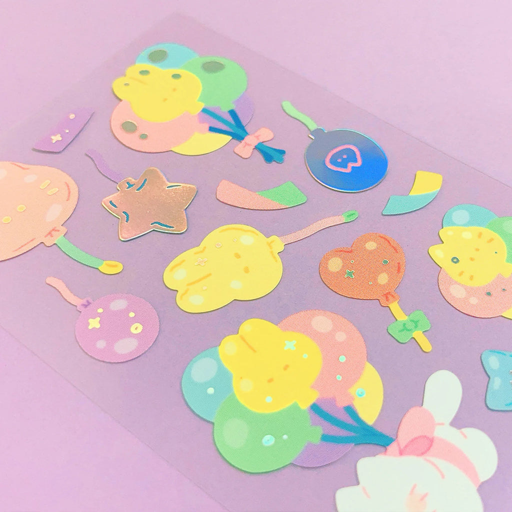 Mantabox - Balloon Deco Sheet Sticker