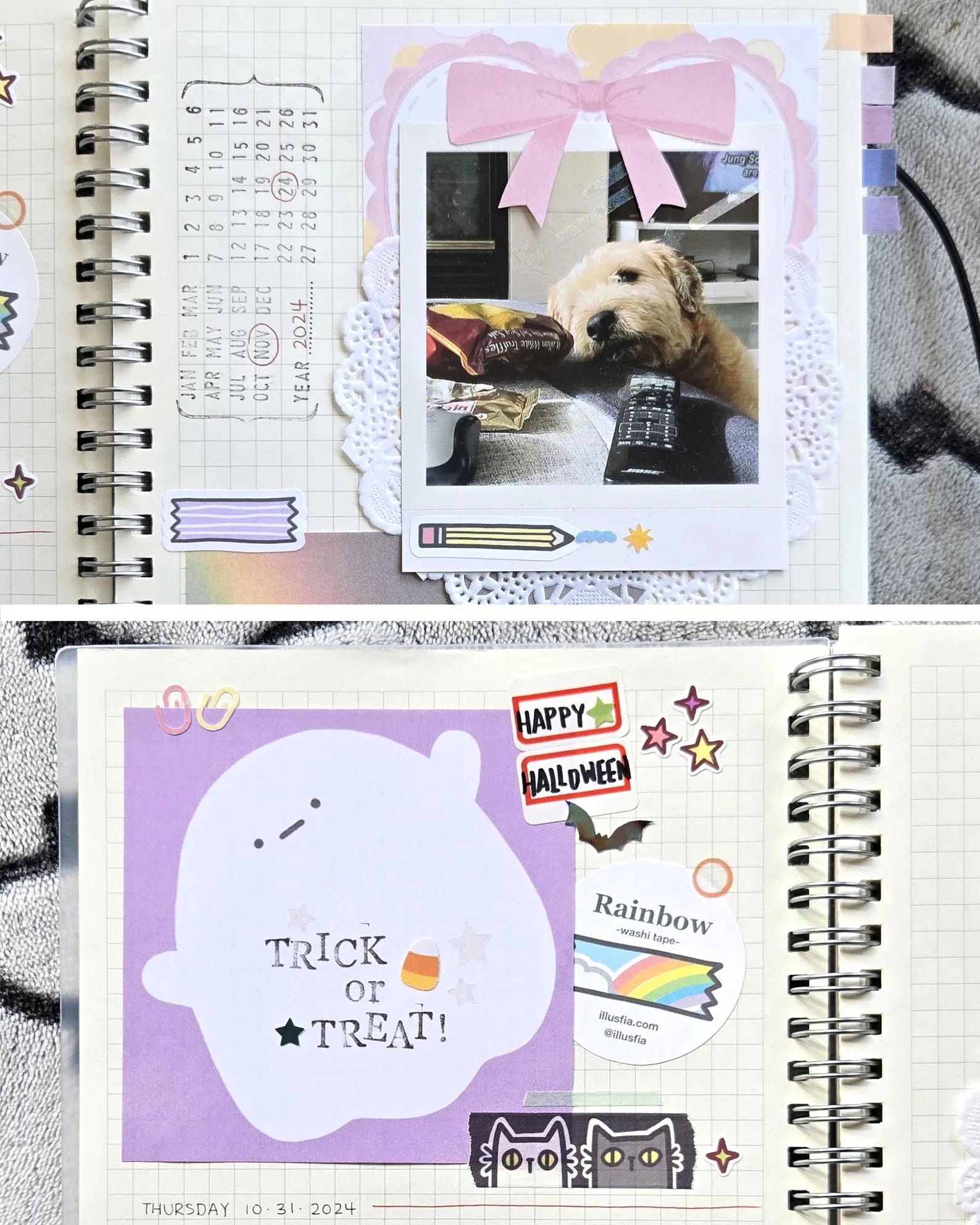 Illusfia - Journaling Basics Sticker Sheet