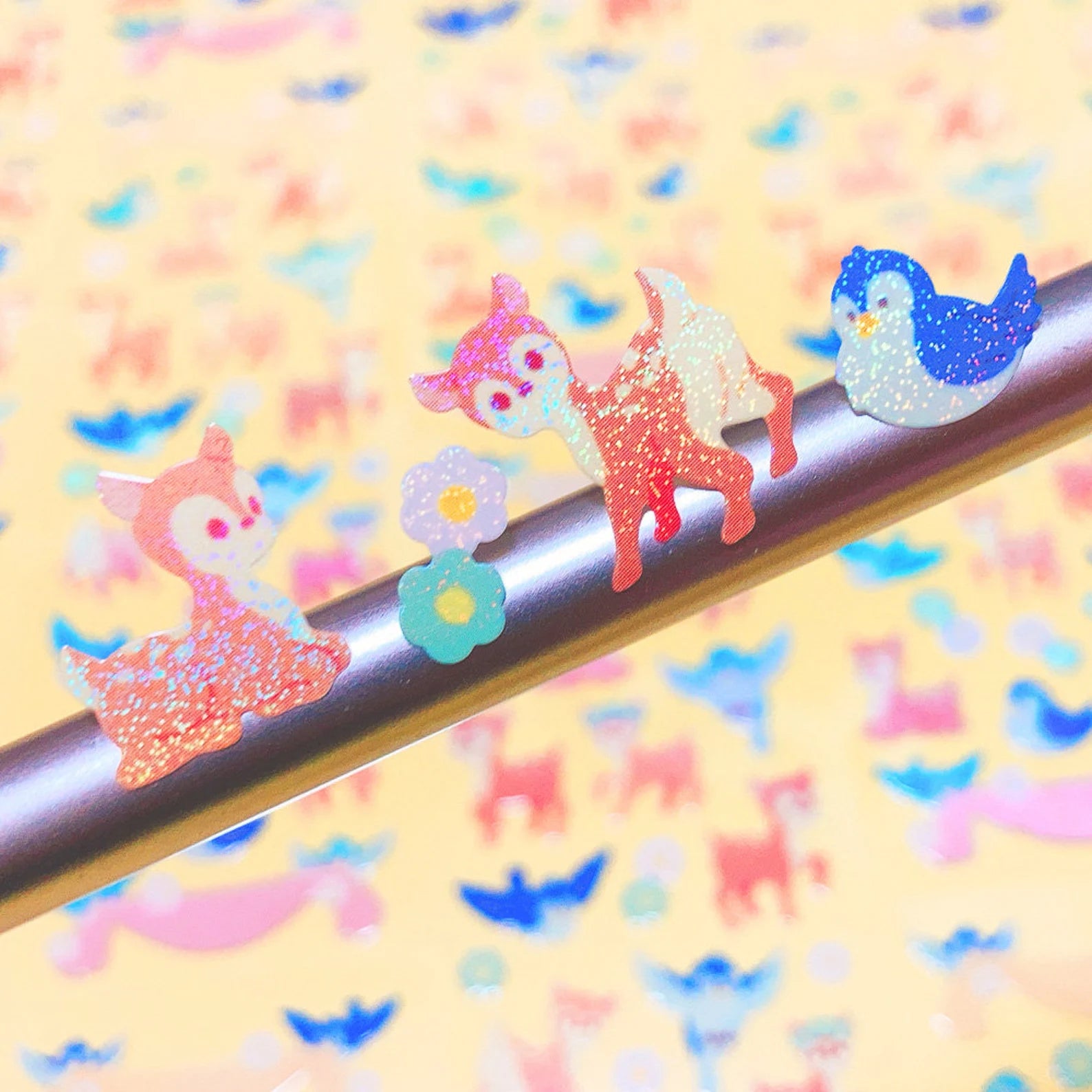 Mantabox - Bambi and Blue Bird Deco Sticker Sheet