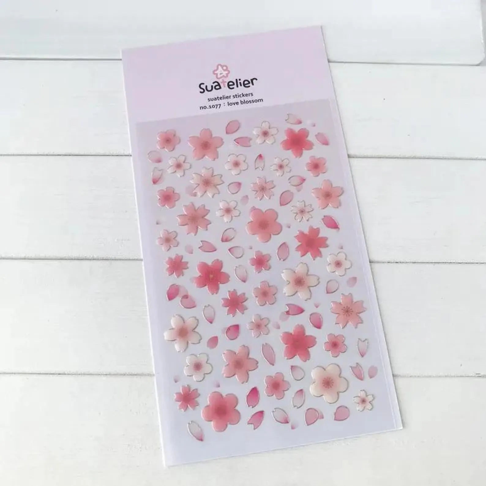 Suatelier - Love Blossom Deco Sticker Sheet