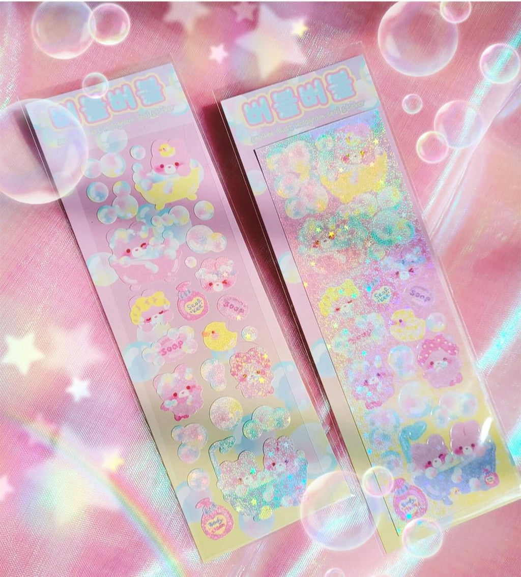 Seolkee Illust - Bubble Bubble Deco Sticker Sheet