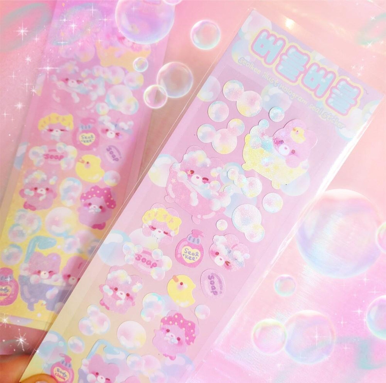Seolkee Illust - Bubble Bubble Deco Sticker Sheet