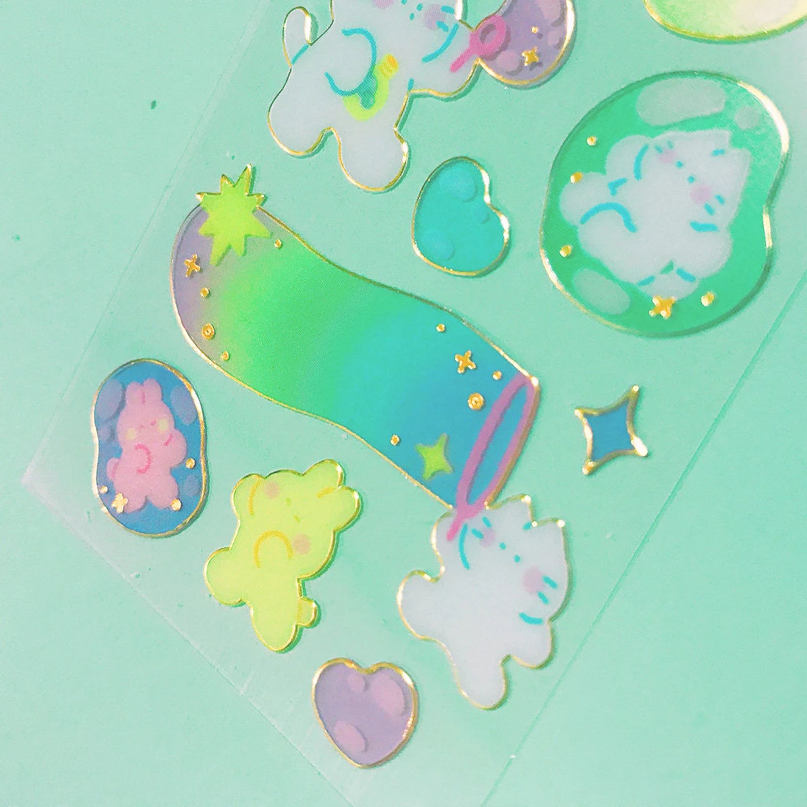 Mantabox - Bubbles Deco Sticker Sheet