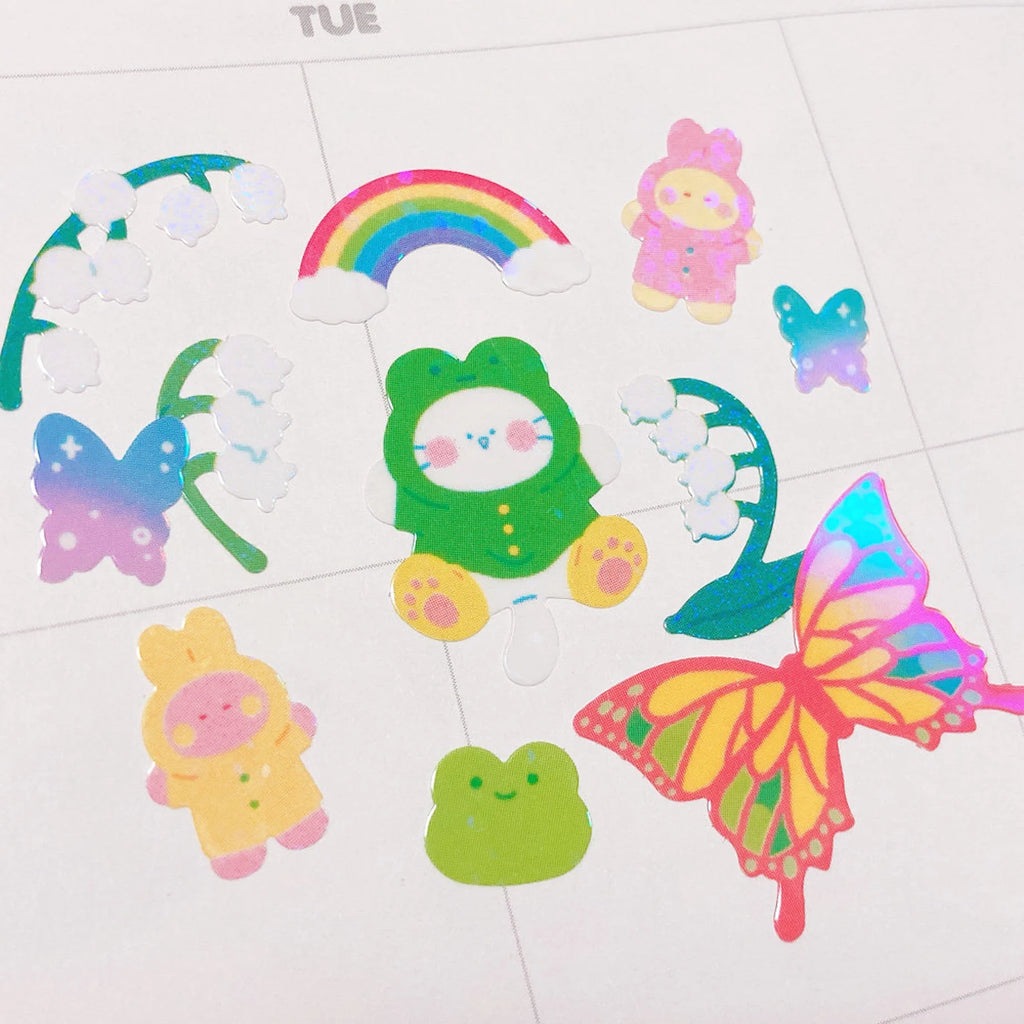 Mantabox - Butterfly Deco Sticker Sheet