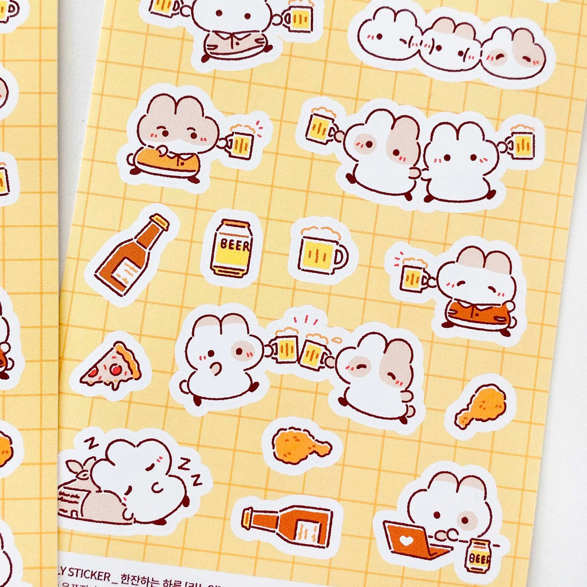 Hwang Daram - A Day for a Drink Sticker