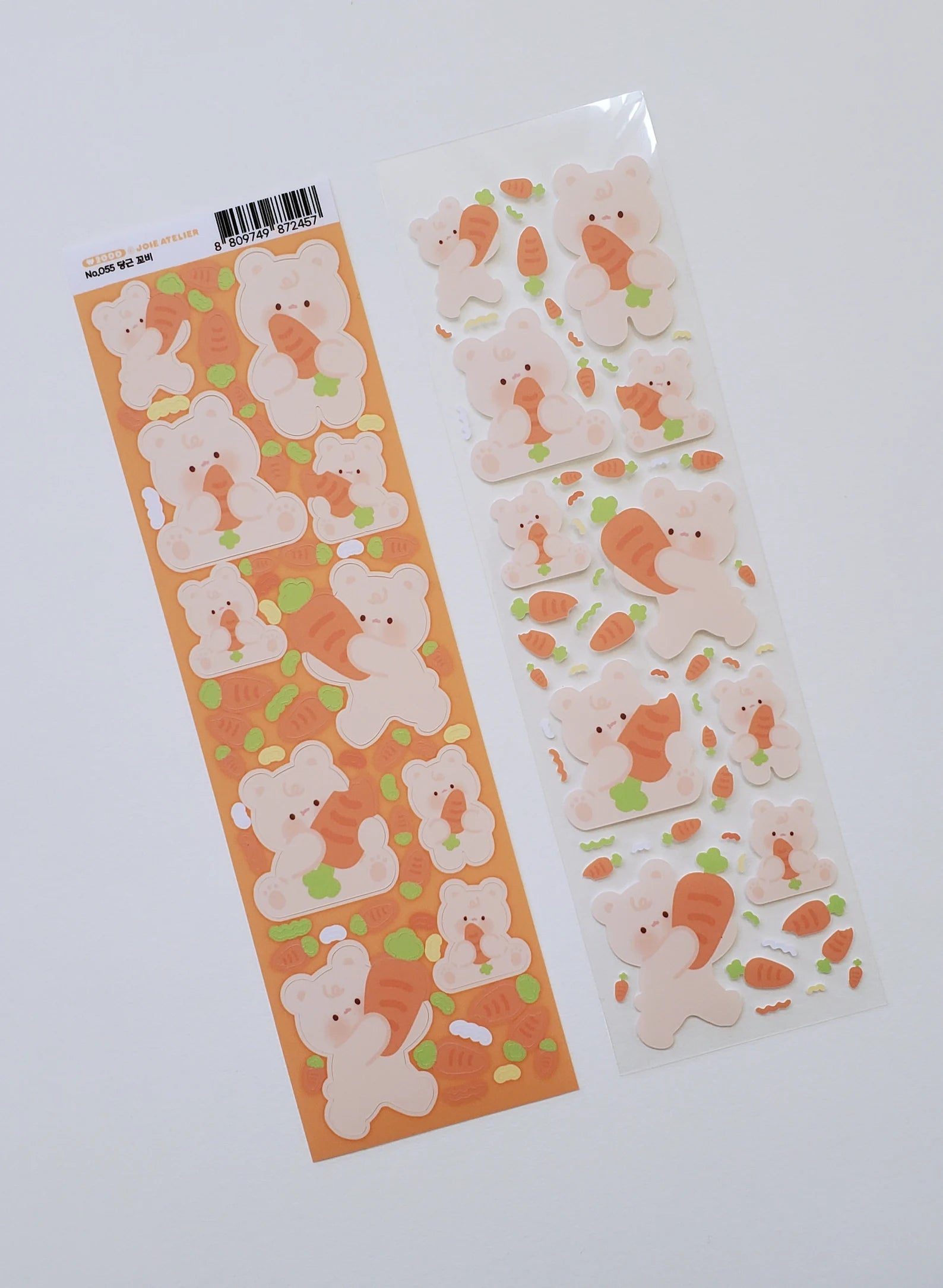 Joie Atelier - Carrot Deco Sticker Sheet