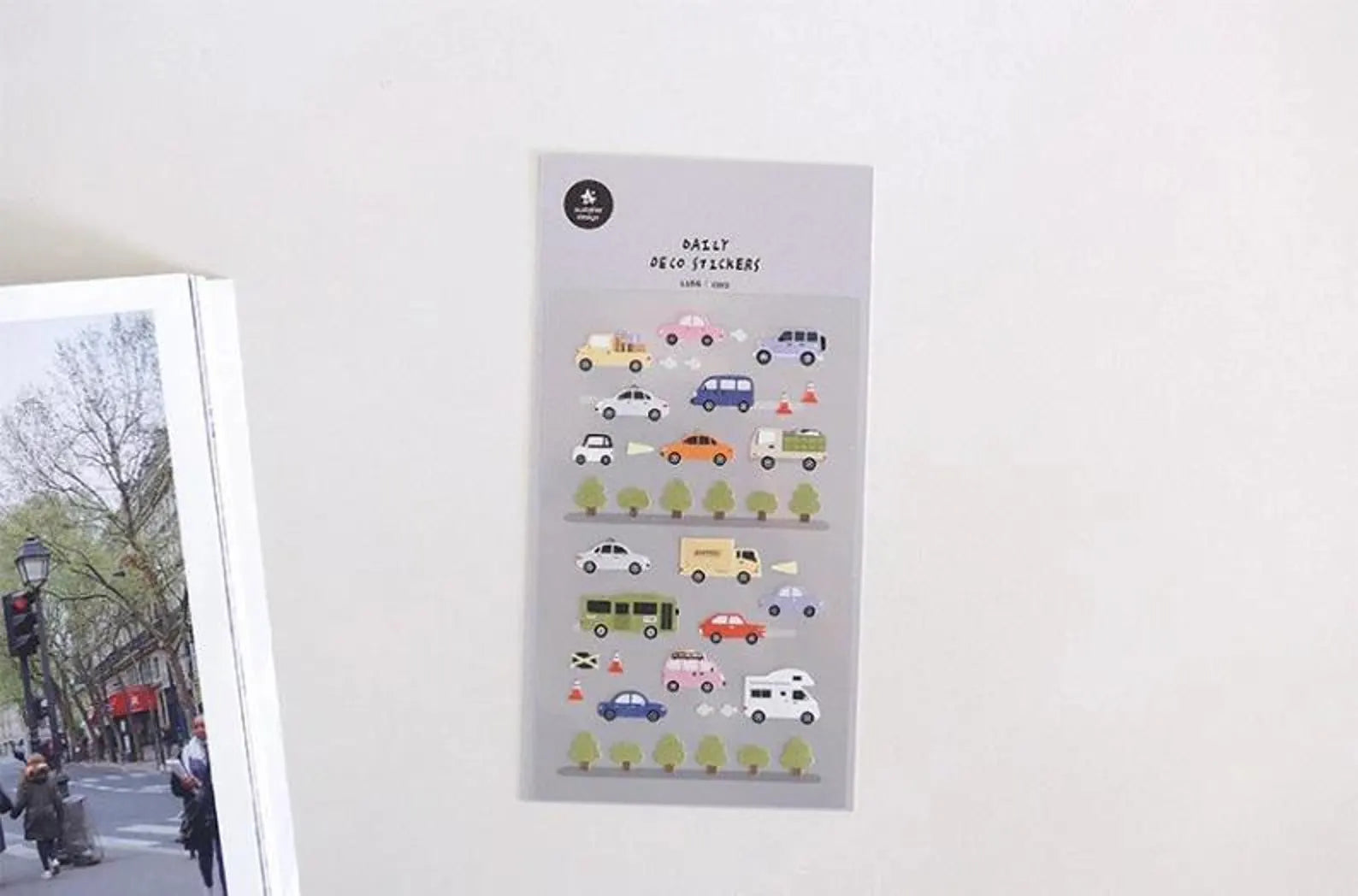 Suatelier - Cars Deco Sticker Sheet